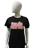 Rhinestones Letters T-Shirt