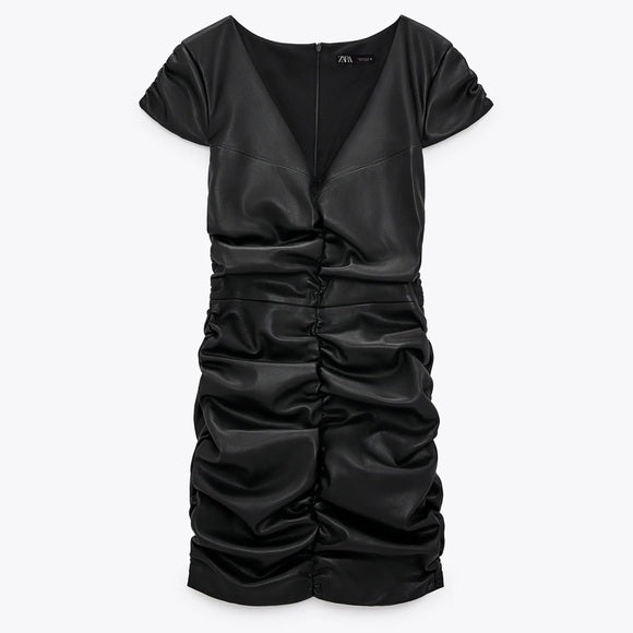 Mini Dress V-Neckline